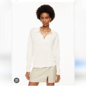 Aritzia Wilfred Clara V Neck Sweater